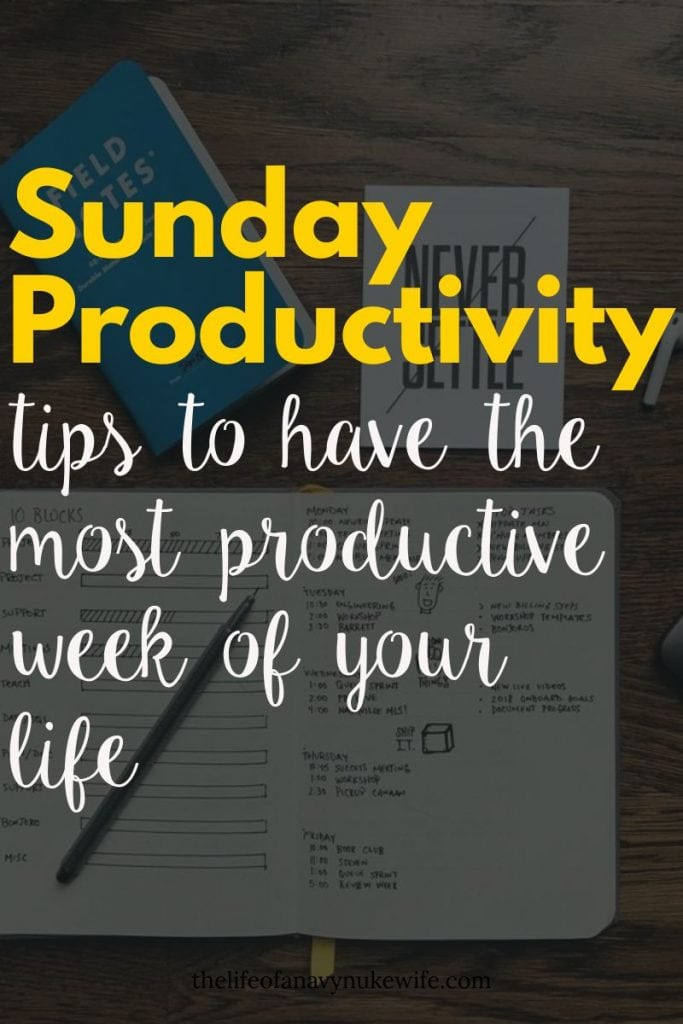 Weekday Tips 10 Remarkable Sunday Tips For a Successful Week | Beth Ann Averill