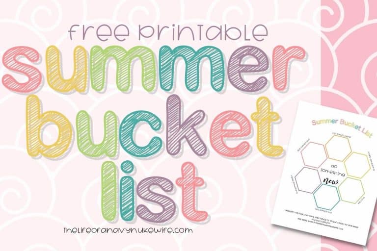 Amazing Preschool Summer Bucket List Ideas