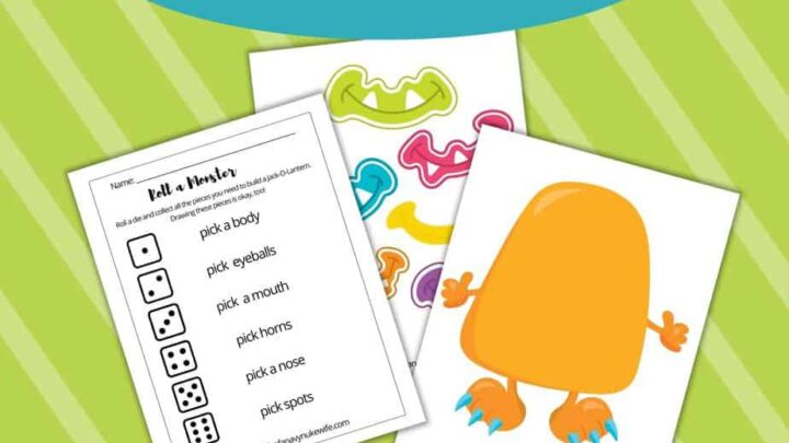 Image for Roll-A-Monster Preschool Game