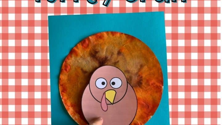Image for Coffee Filter Turkey Craft with Kids