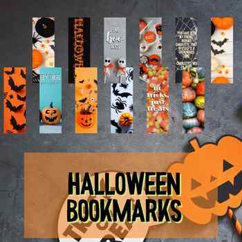 Image for Halloween Bookmarks