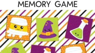 Image for Halloween Memory Game for Preschoolers