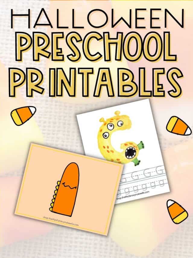 Halloween Preschool Printables | Beth Ann Averill