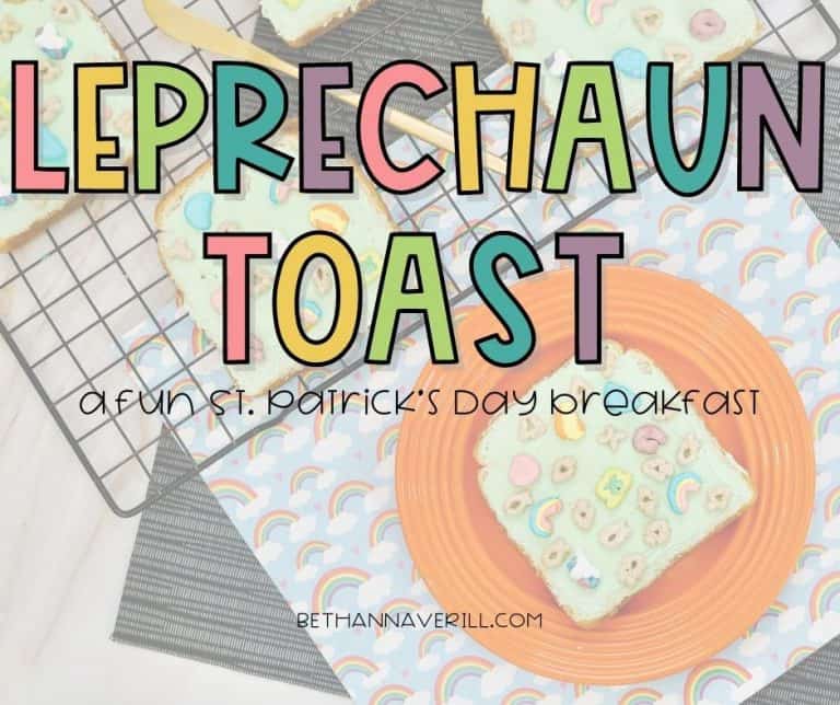 How to Make Leprechaun Toast for Your Preschooler