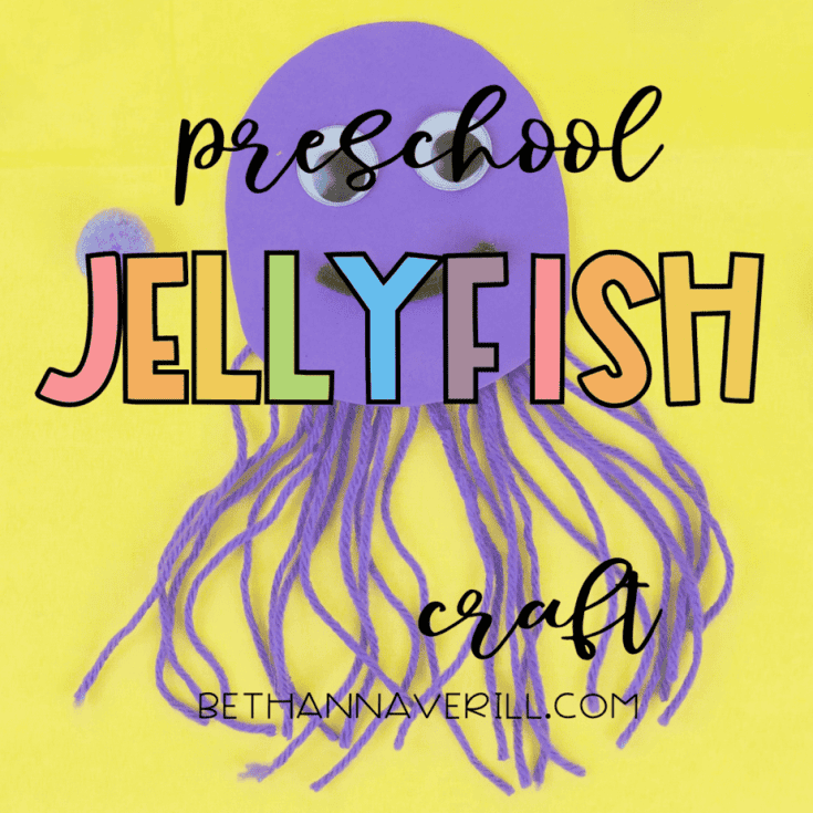 Jellyfish Craft for Preschoolers