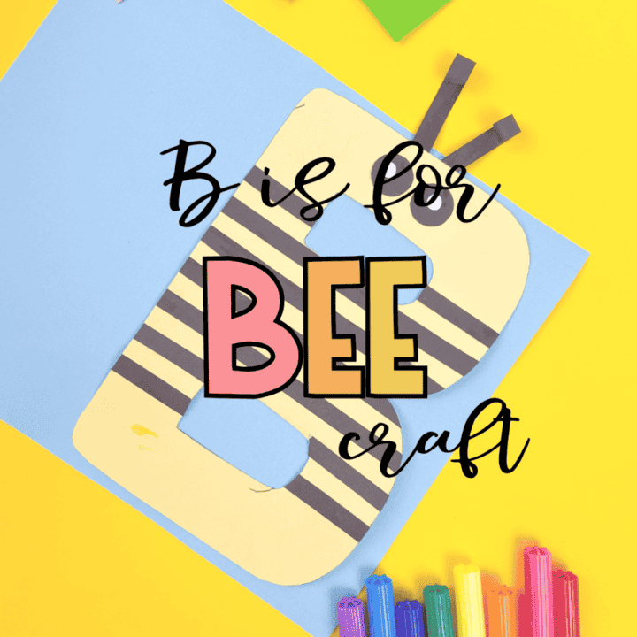 B is for Bee Preschool Craft