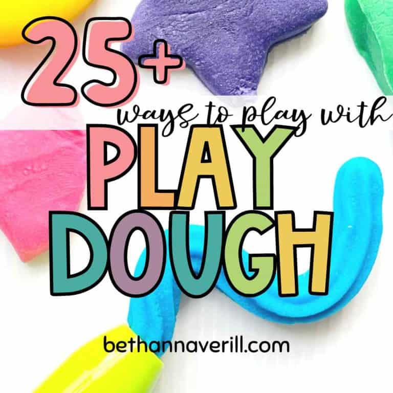 25+ Ways to Play with Play Dough