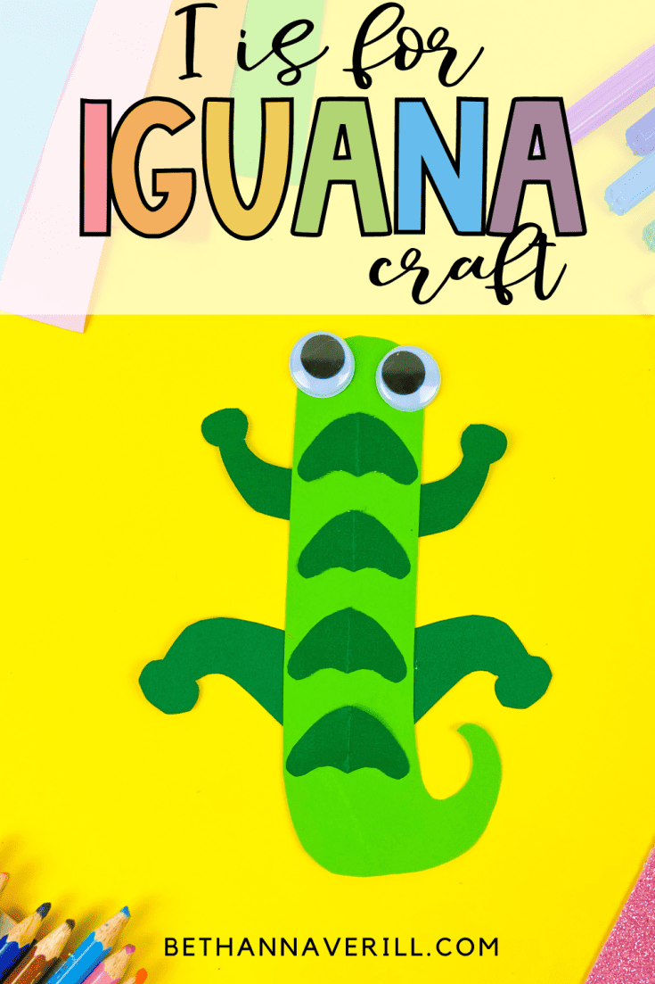 I is for Iguana Craft