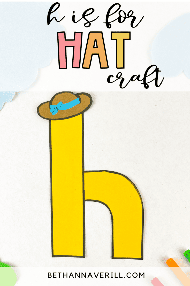 Lowercase h is for Hat Craft