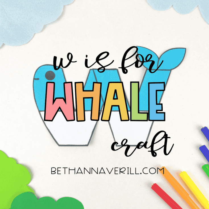 W is for Whale Craft