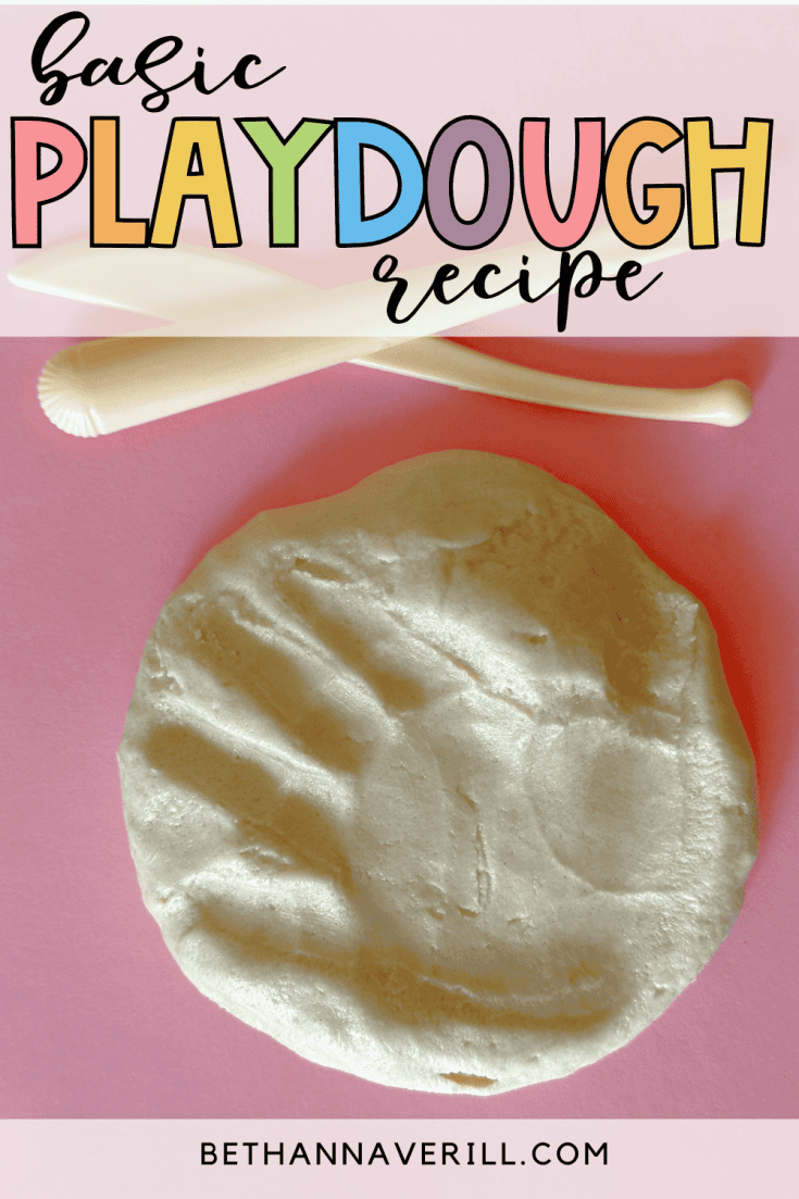 basic playdough recipe no cook