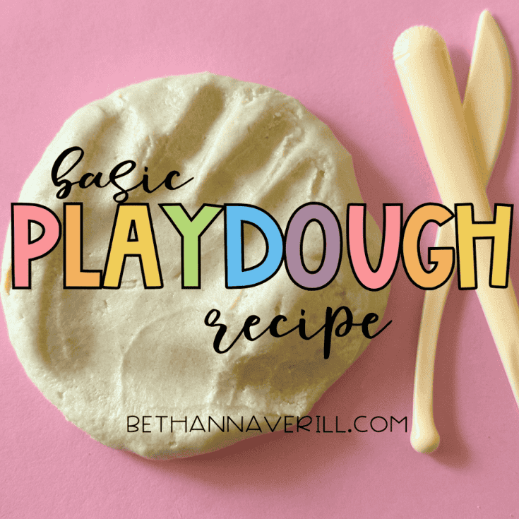 basic playdough recipe