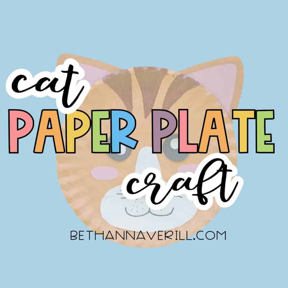 Fun and Easy Cat Paper Plate Craft for Preschoolers