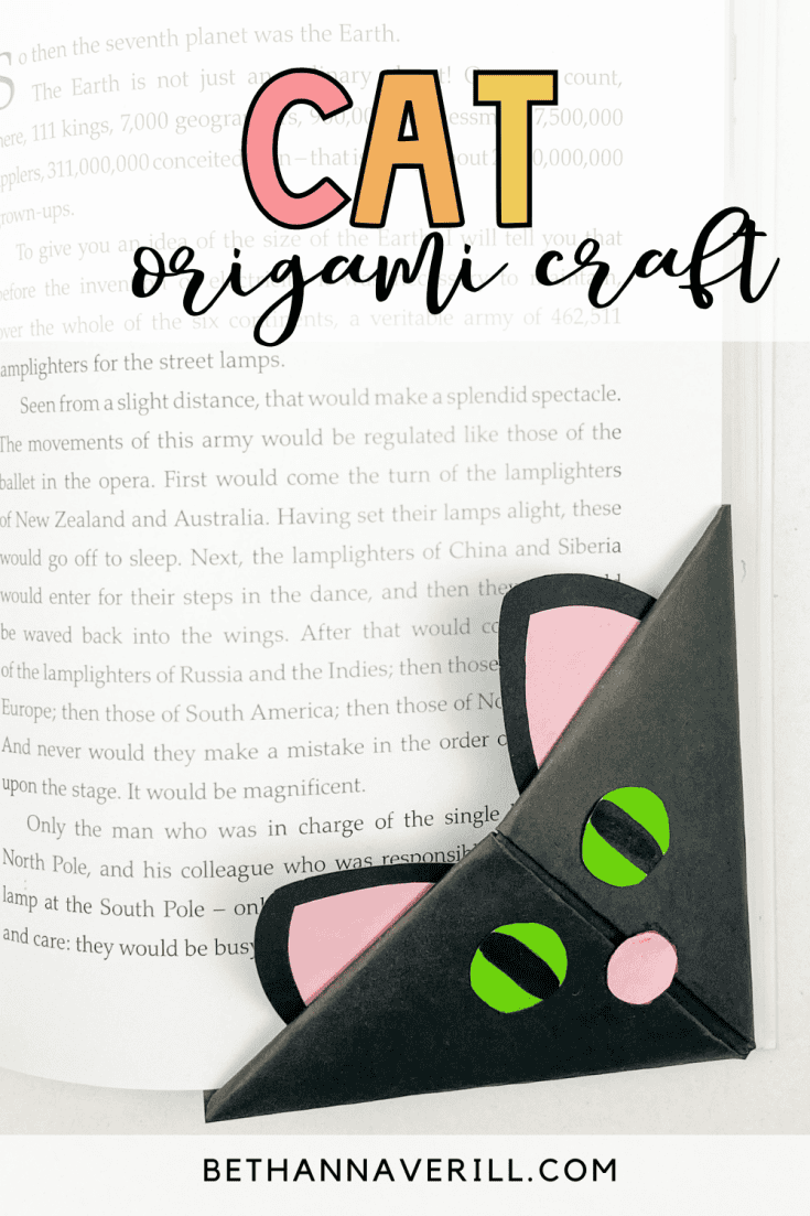 Easy Origami Cat Bookmark Fun And Easy DIY Origami Cat And Dog