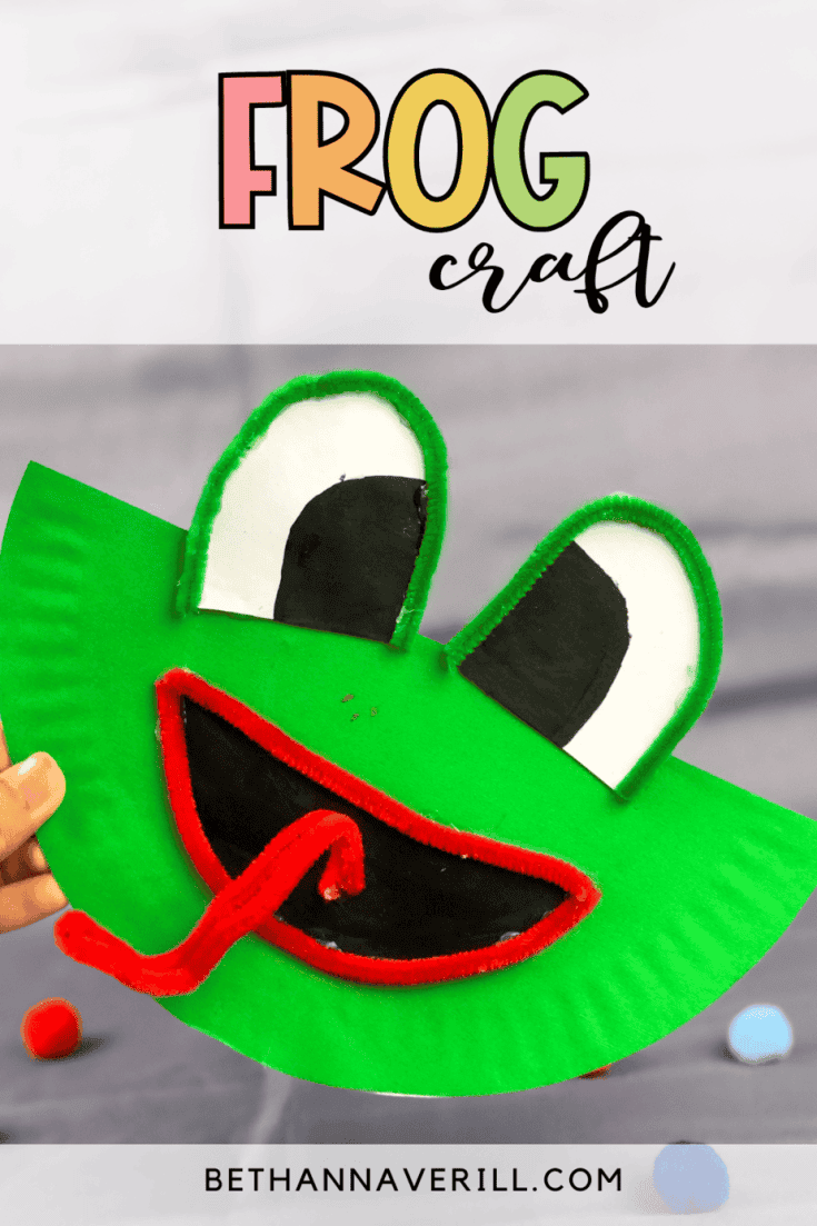 Paper Plate Frog Craft
