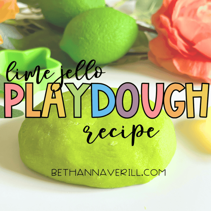 Lime Jello Playdough Recipe