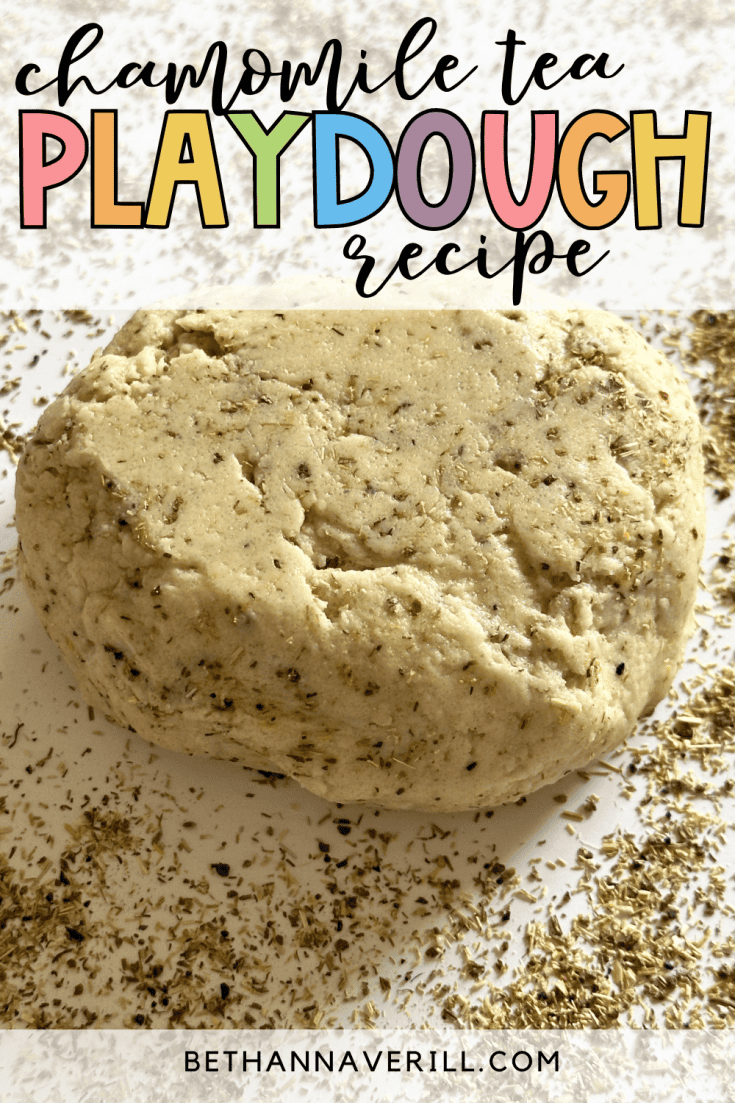 Chamomile Tea Playdough