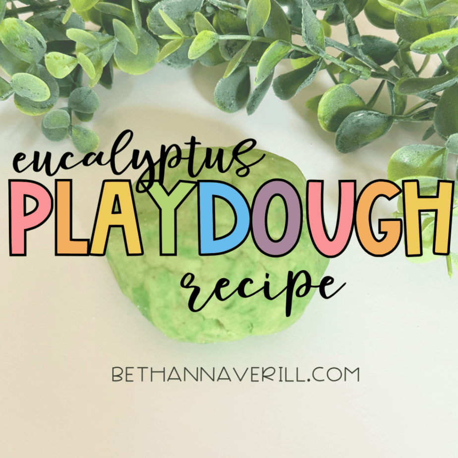 Gluten-Free Eucalyptus Scented Playdough