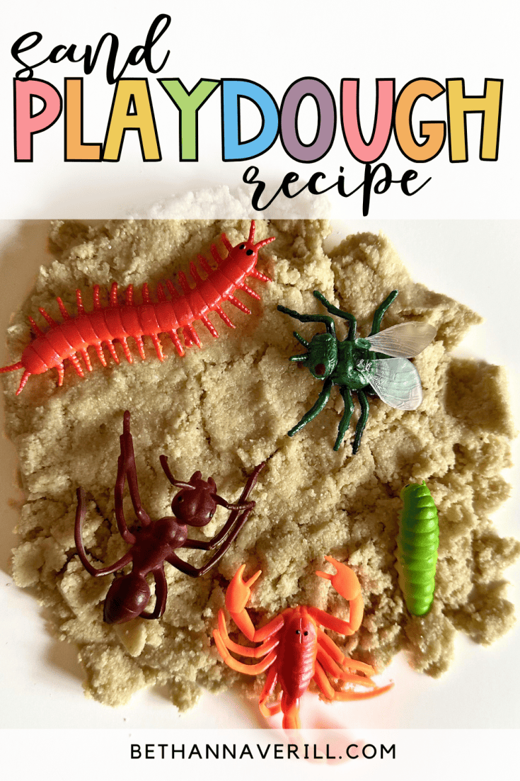diy sand playdough