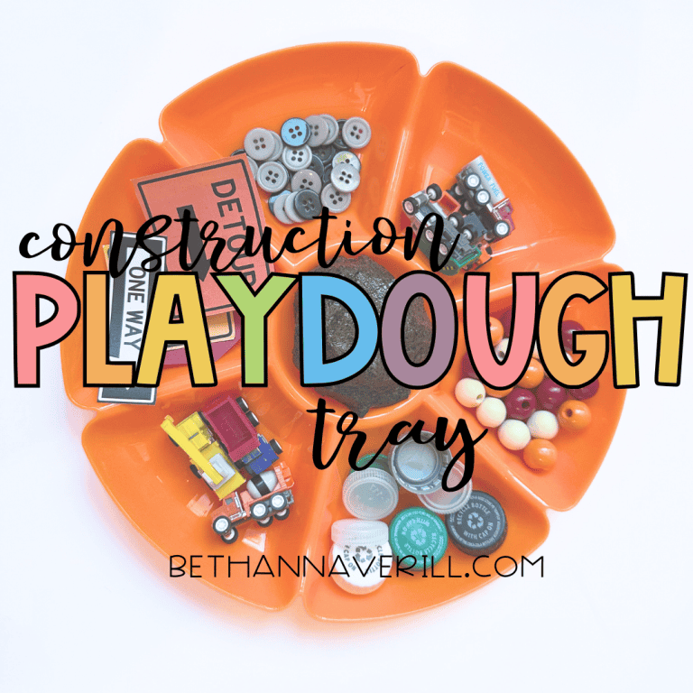 construction playdough kit