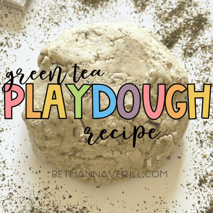 Green Tea Playdough Recipe