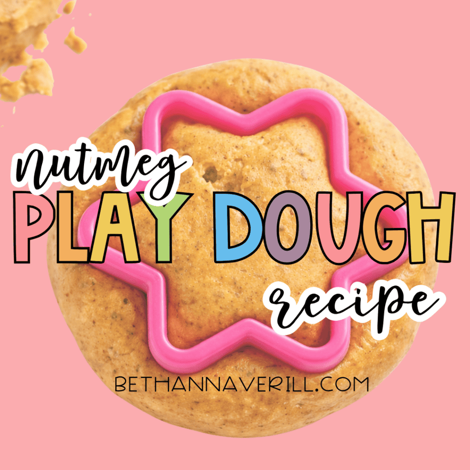 nutmeg play dough recipe
