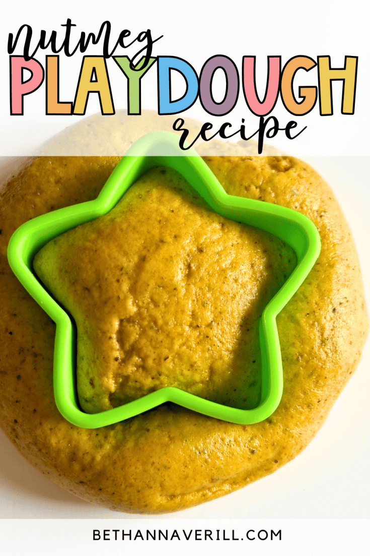 Nutmeg Playdough Recipe