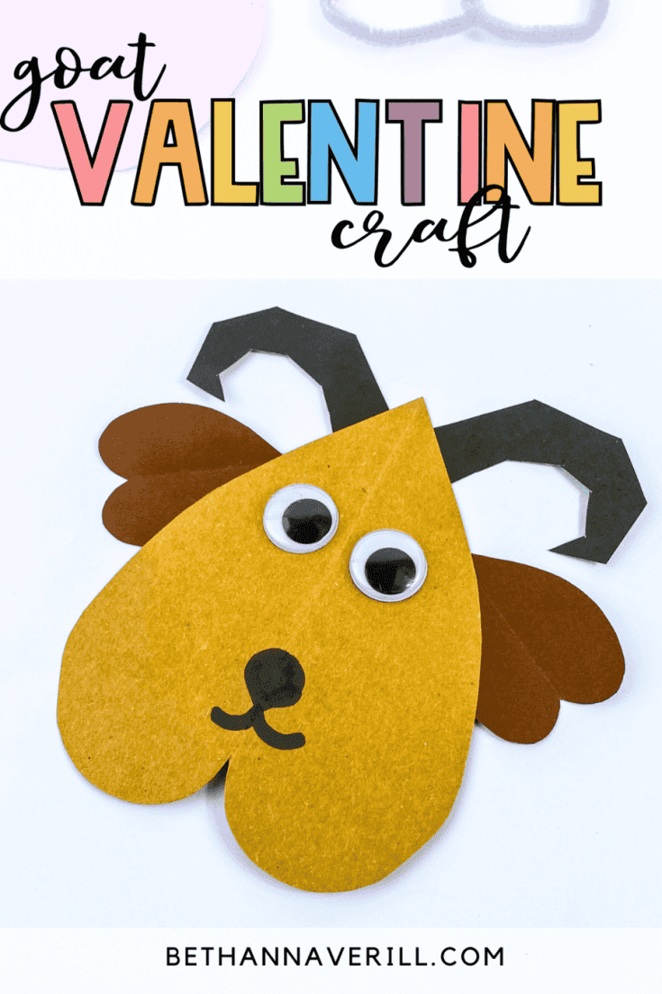 valentine's day goat craft