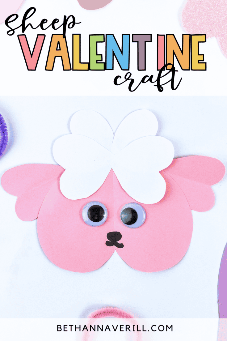 Valentine's Day Sheep Craft