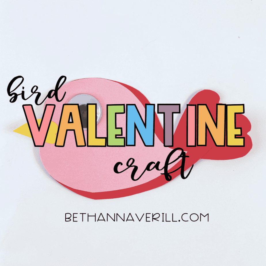valentines bird craft