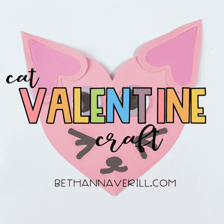 Valentine's Day Cat Craft