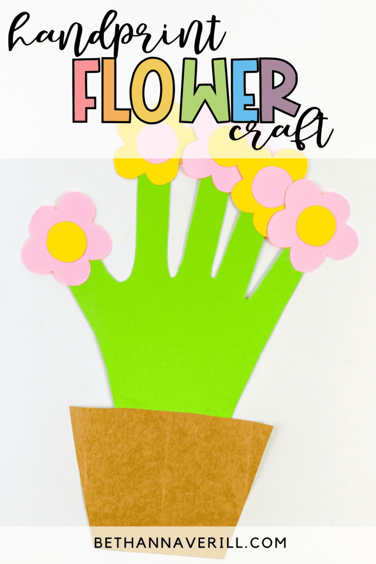 Handprint Flower Craft