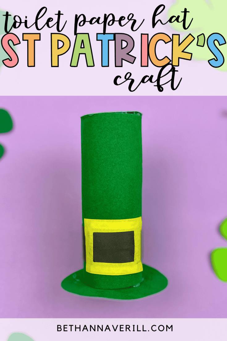 St. Patrick's Day Toilet Paper Hat Craft