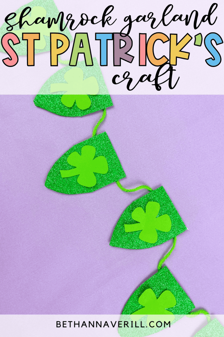 shamrock garland craft