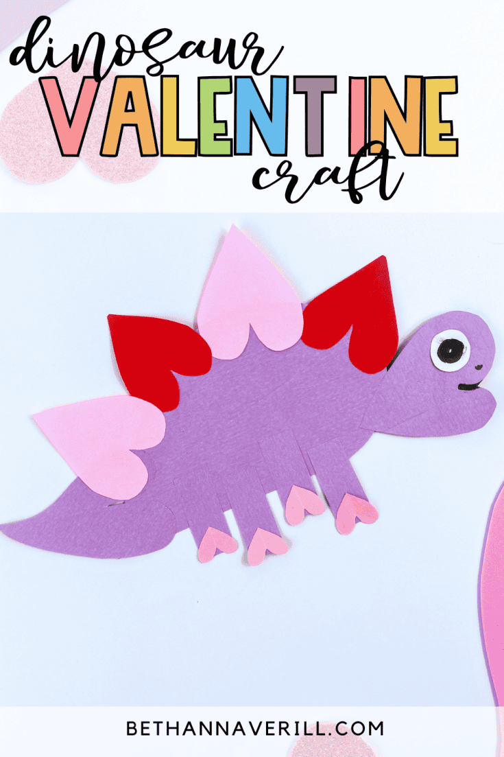 dinosaur valentine craft