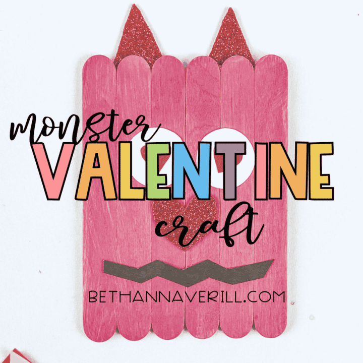 valentine's day monster craft