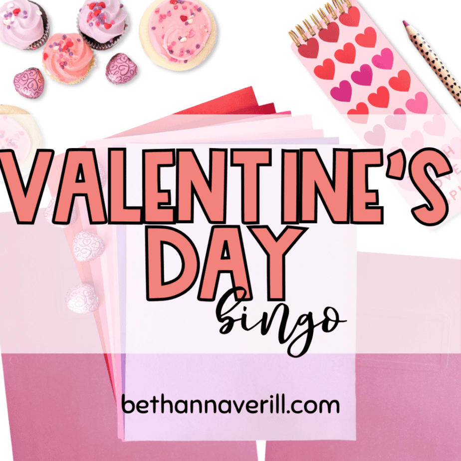 valentine's day bingo
