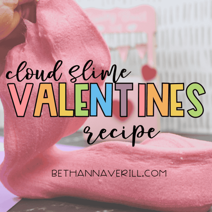 Valentine's Day Cloud Slime