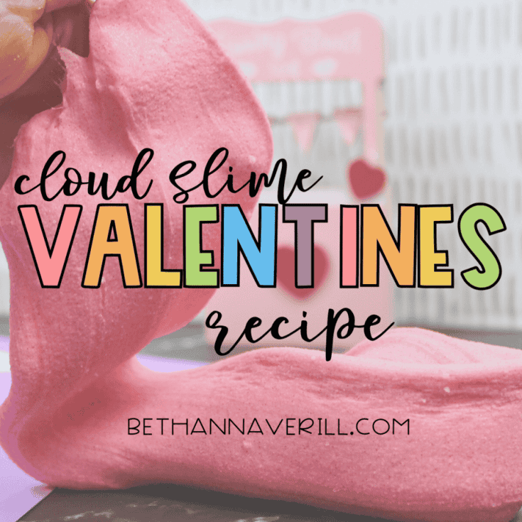 Valentine's Day Cloud Slime