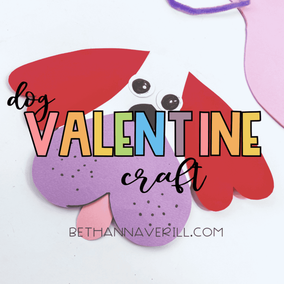 Valentine's Day Dog Craft