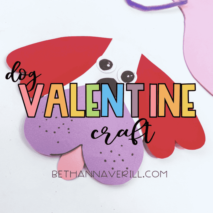 Valentine's Day Dog Craft