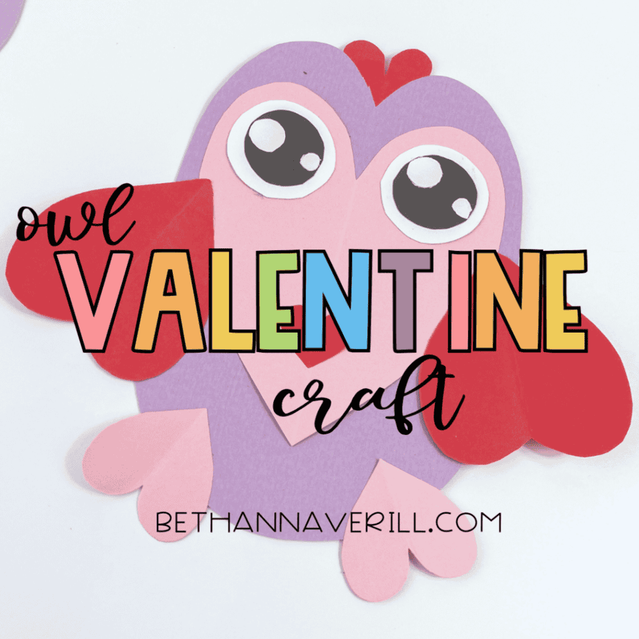 valentine's day owl craft