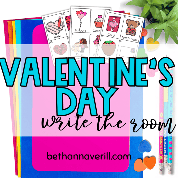 valentine's day write the room printable