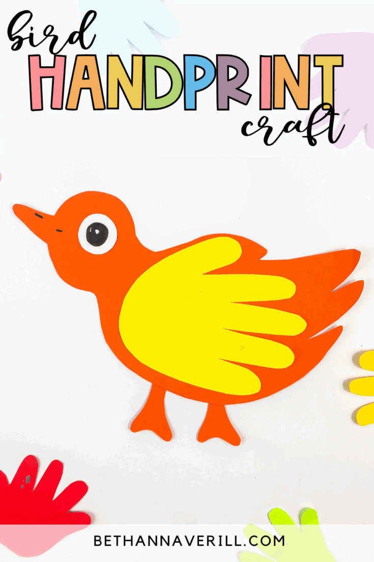 bird handprint