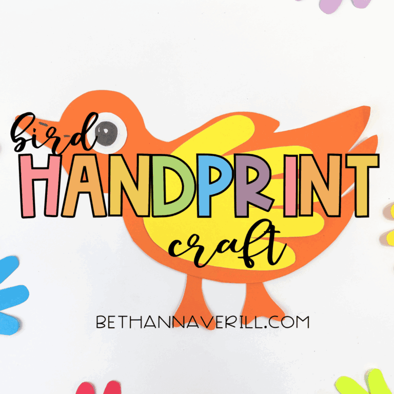 Bird Handprint Craft