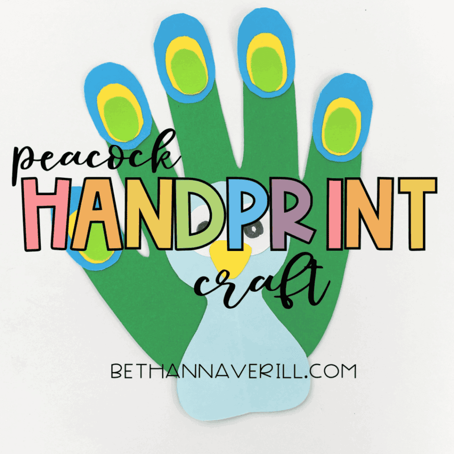 handprint peacock