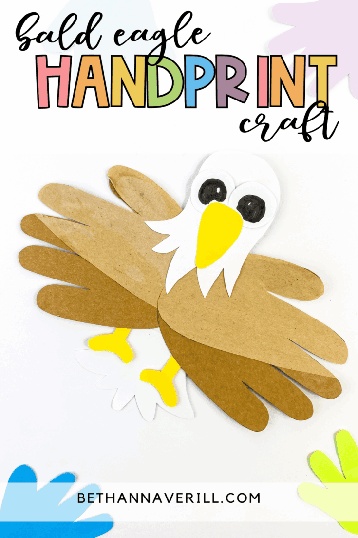 handprint eagle craft