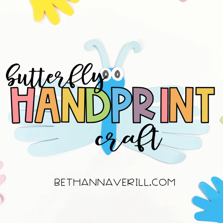 Butterfly Handprint Craft