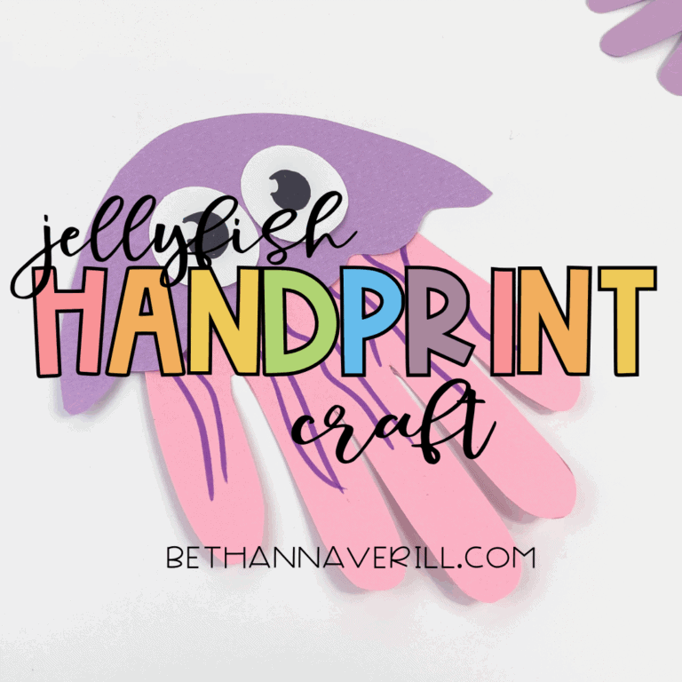 Jellyfish Handprint Craft
