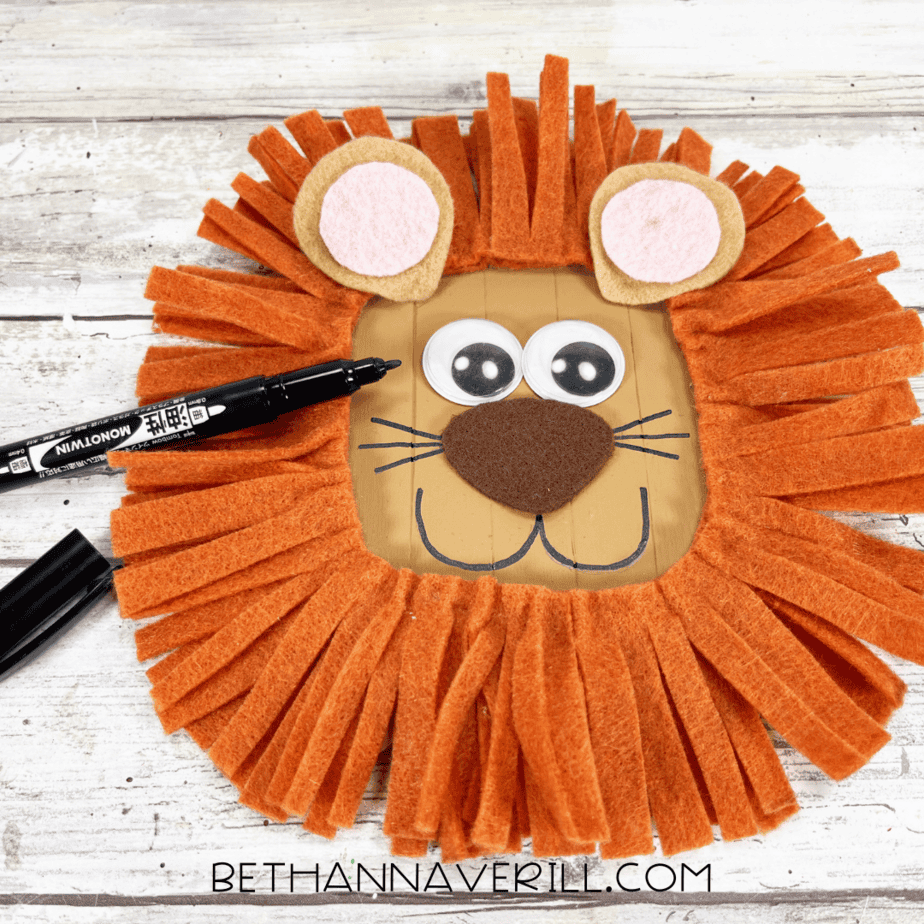 black marker to add detail